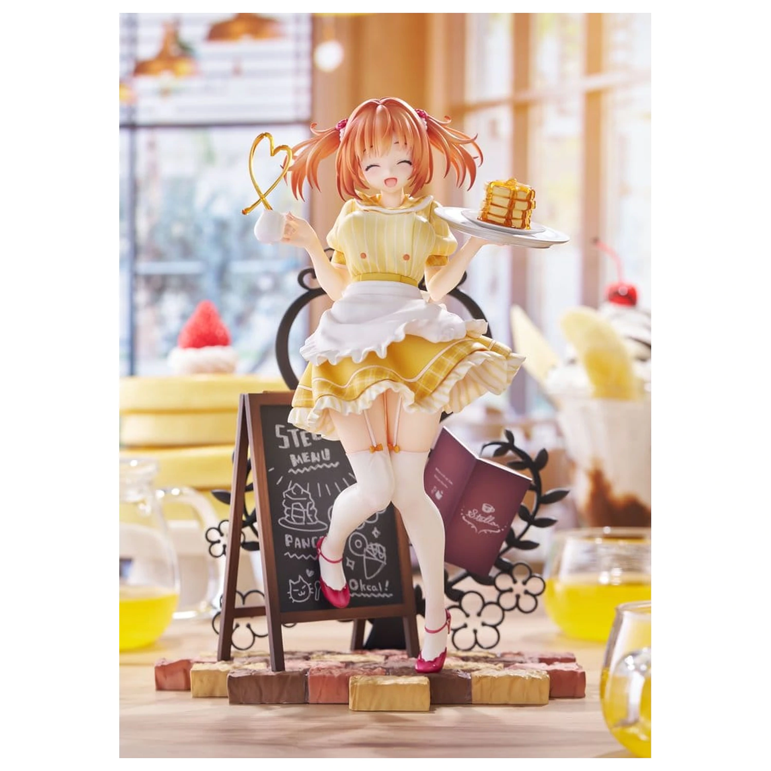 Café Stella and the Reaper's Butterflies PVC Figure 1/7 Sumizome Nozomi AmiAmi Limited Edition 23 cm product photo
