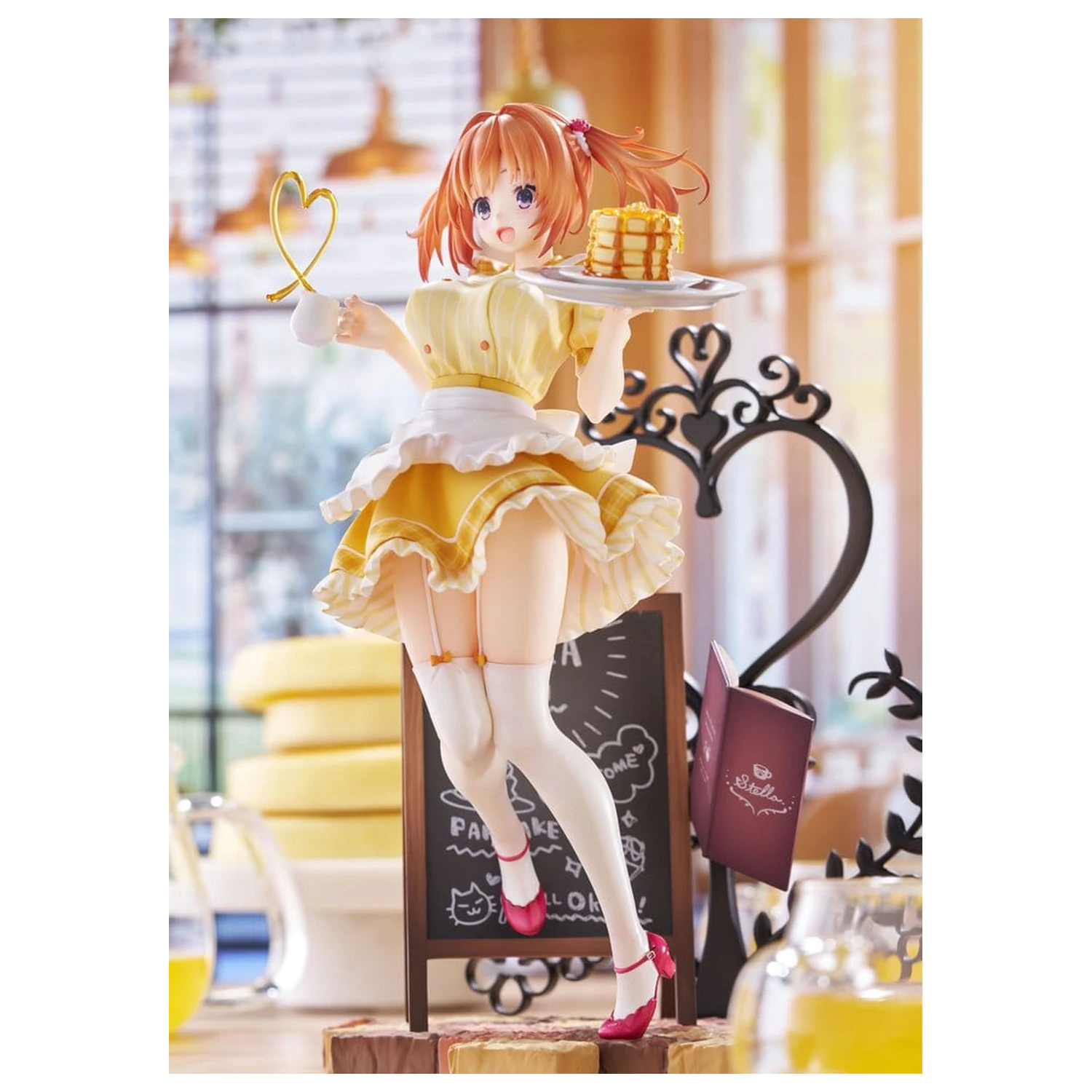 Café Stella and the Reaper's Butterflies PVC Figure 1/7 Sumizome Nozomi AmiAmi Limited Edition 23 cm product photo