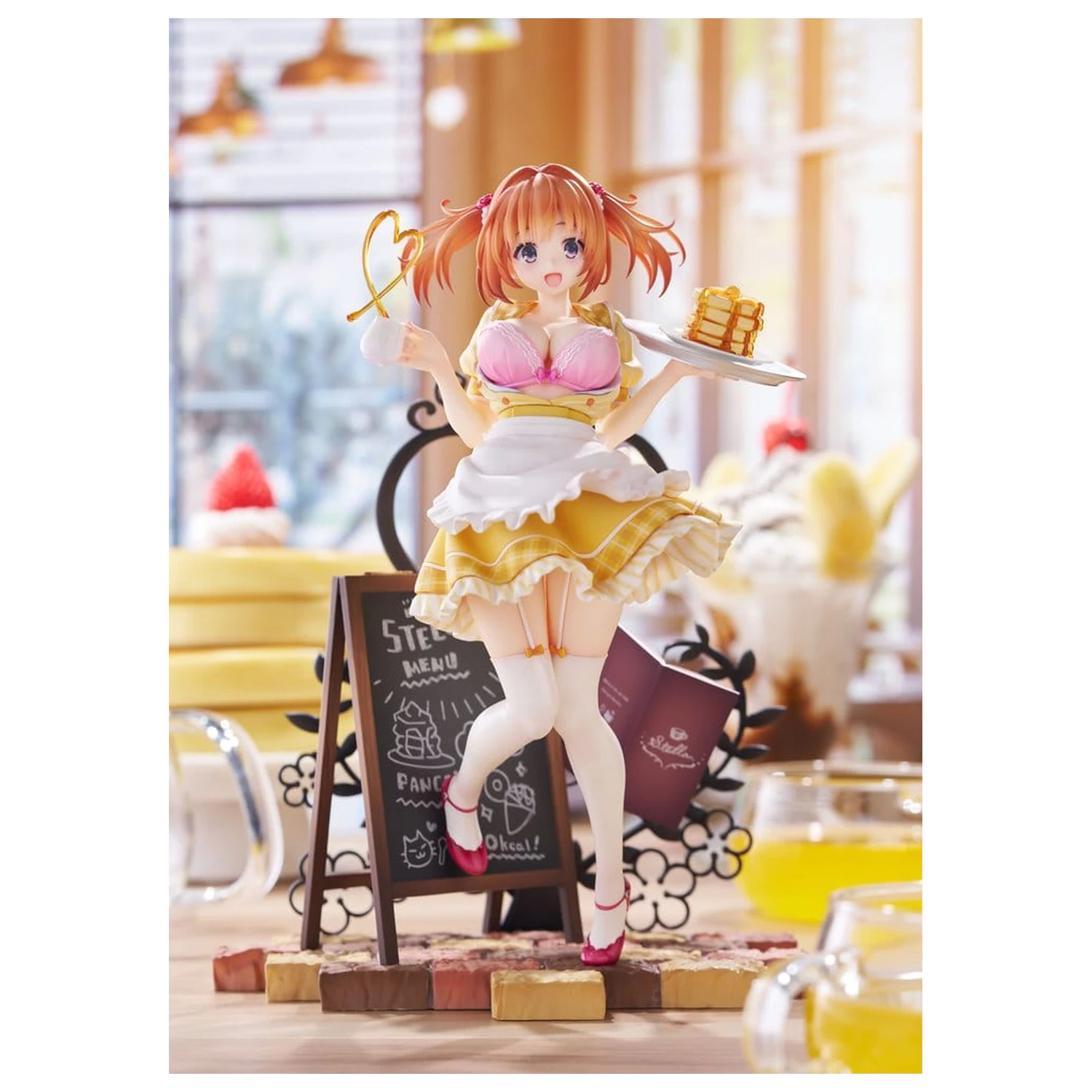 Café Stella and the Reaper's Butterflies PVC Figure 1/7 Sumizome Nozomi AmiAmi Limited Edition 23 cm product photo
