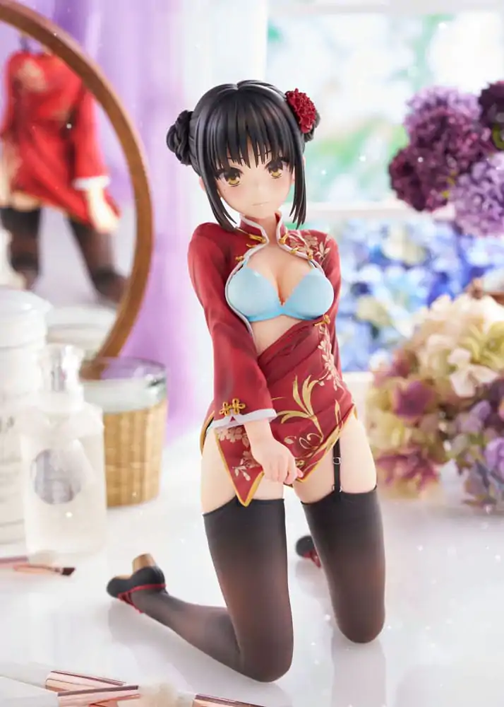 Cafe Stella and the Reaper´s Butterfly PVC Statue 1/3.5 Natsume Shiki Chinese Clothes Ver. AmiAmi Limited Edition 30 cm  product photo