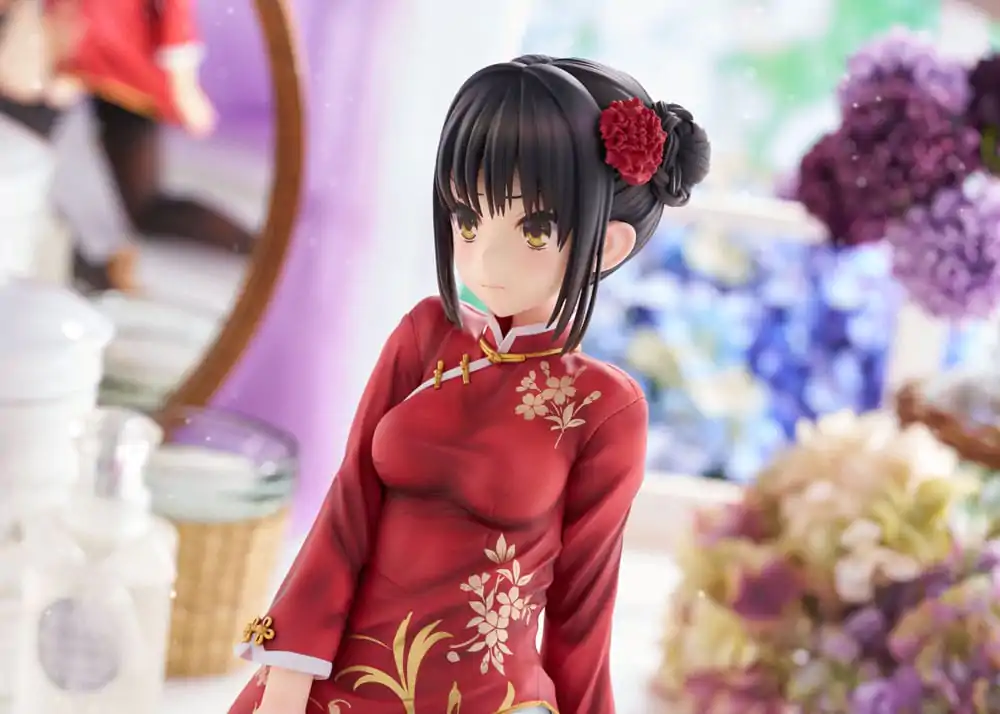 Cafe Stella and the Reaper´s Butterfly PVC Statue 1/3.5 Natsume Shiki Chinese Clothes Ver. AmiAmi Limited Edition 30 cm  product photo