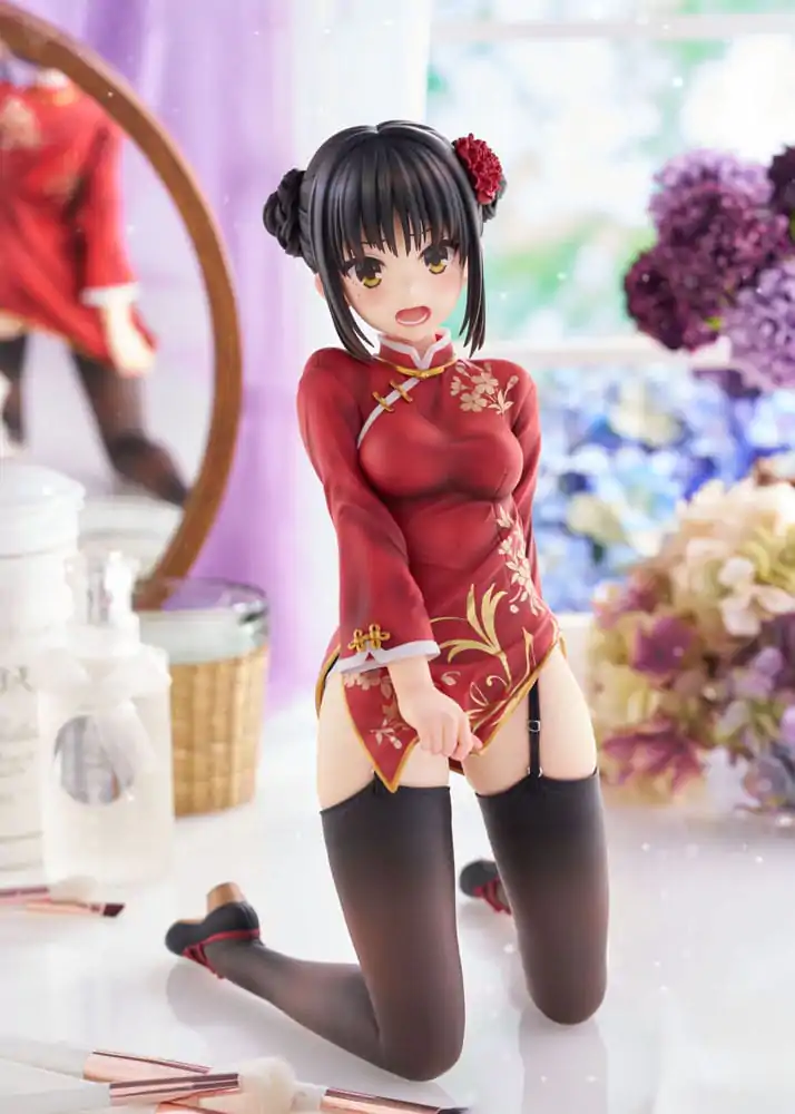 Cafe Stella and the Reaper´s Butterfly PVC Statue 1/3.5 Natsume Shiki Chinese Clothes Ver. AmiAmi Limited Edition 30 cm  product photo