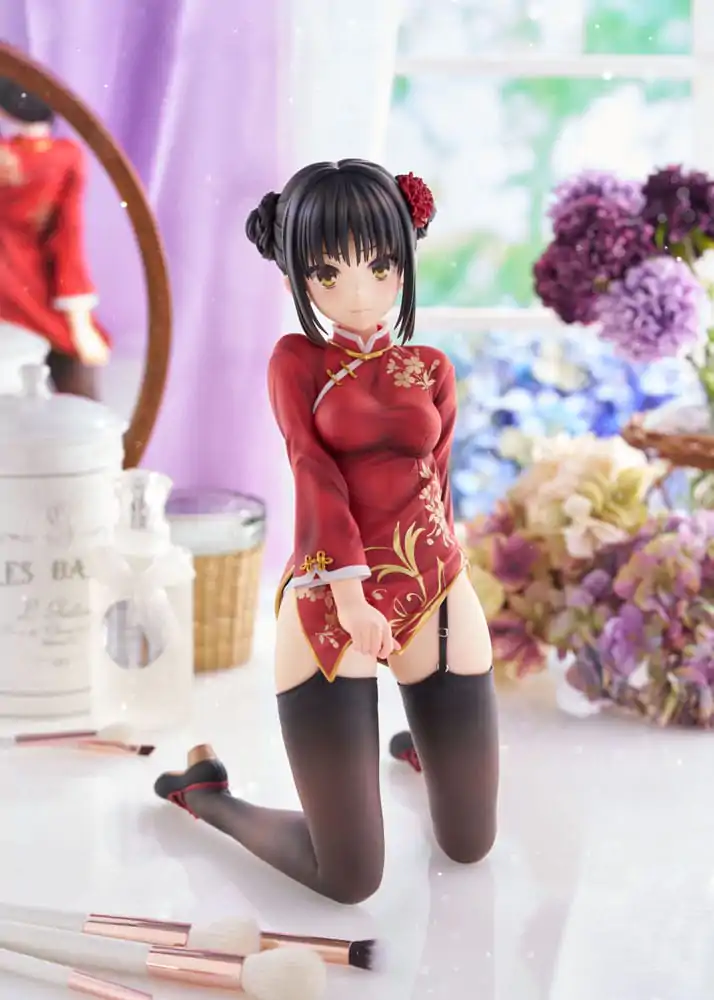 Cafe Stella and the Reaper´s Butterfly PVC Statue 1/3.5 Natsume Shiki Chinese Clothes Ver. AmiAmi Limited Edition 30 cm  product photo