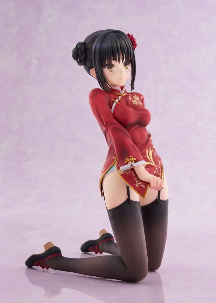 Cafe Stella and the Reaper´s Butterfly PVC Statue 1/3.5 Natsume Shiki Chinese Clothes Ver. AmiAmi Limited Edition 30 cm  product photo