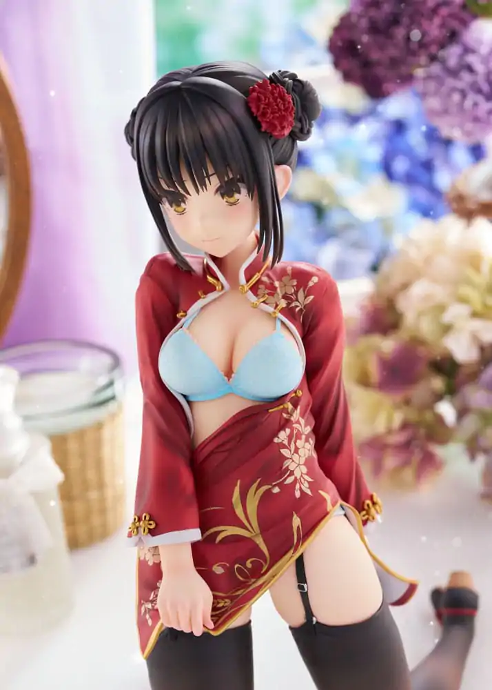 Cafe Stella and the Reaper´s Butterfly PVC Statue 1/3.5 Natsume Shiki Chinese Clothes Ver. 30 cm  product photo
