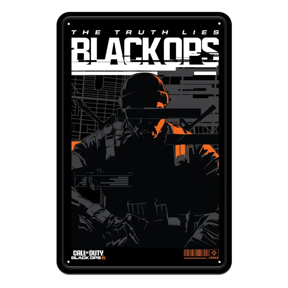 Call of Duty: Black Ops 6 Metal Sign Black Ops 6 20 x 30 cm product photo