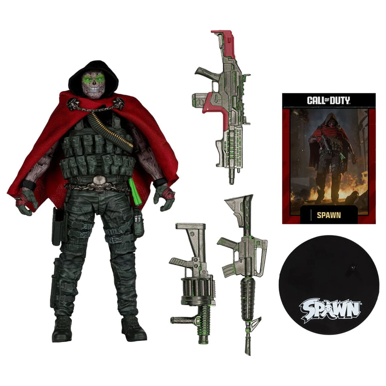 Call of Duty Action Figure Burned Spawn 18 cm product photo