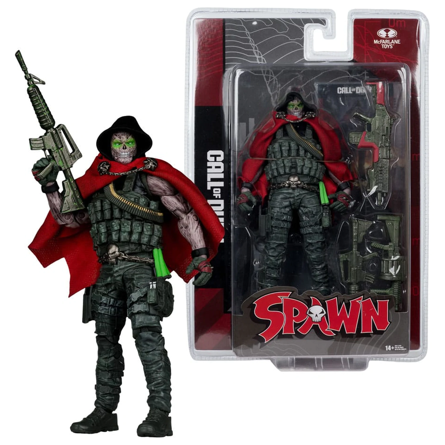 Call of Duty Action Figure Burned Spawn 18 cm product photo