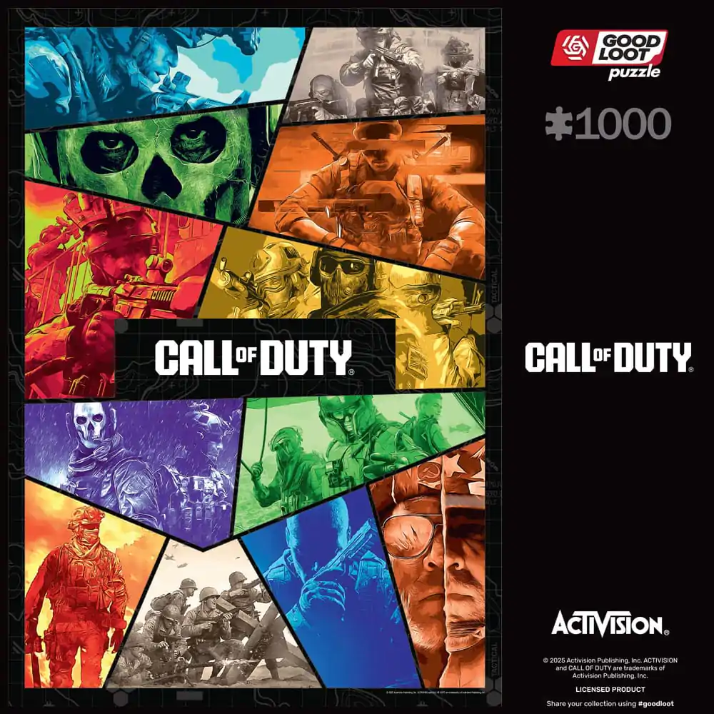 Call of Duty Puzzle Operators (1000 pieces)  product photo