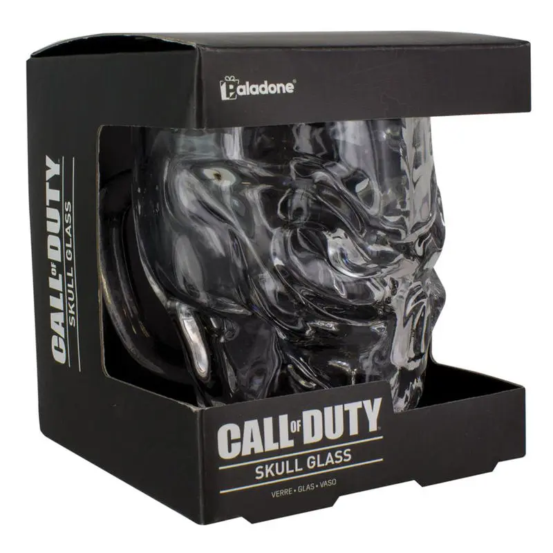 Call of Duty skull crystal glass product photo