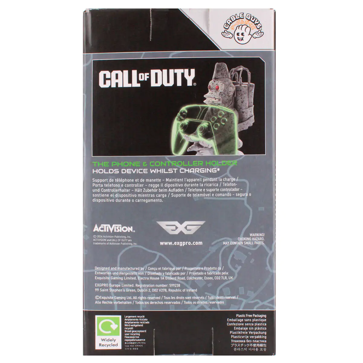 Call of Duty Toasted Monkey Bomb figure clamping bracket Cable guy 21cm product photo