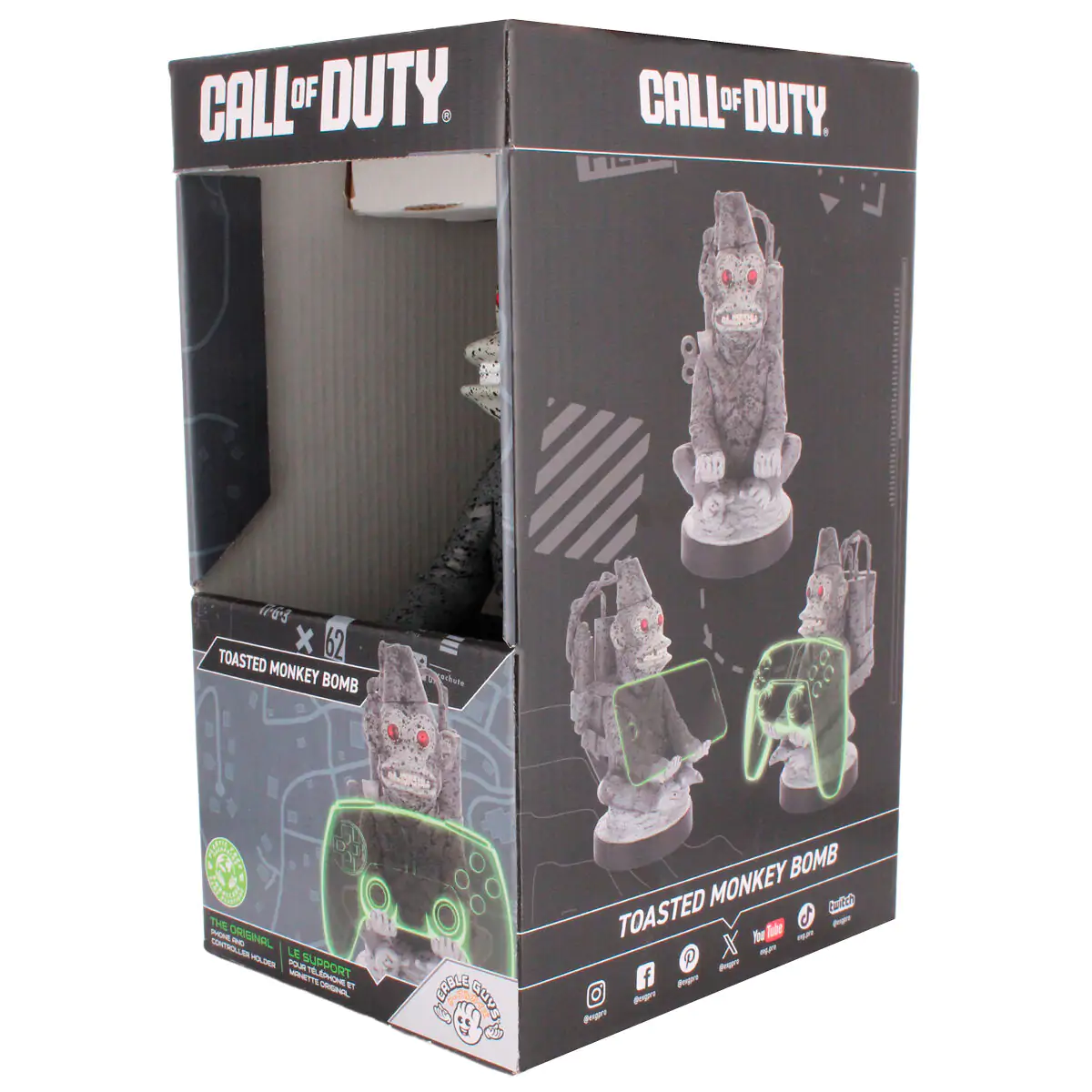 Call of Duty Toasted Monkey Bomb figure clamping bracket Cable guy 21cm product photo