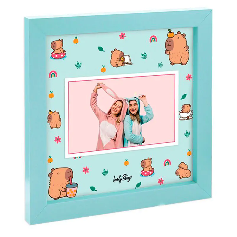 Capibara Bubble Tea Photo frame product photo
