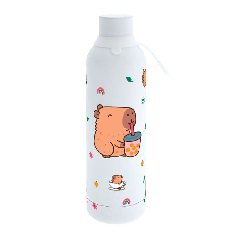 Capibara Bubble Tea Thermos bottle 700ml product photo
