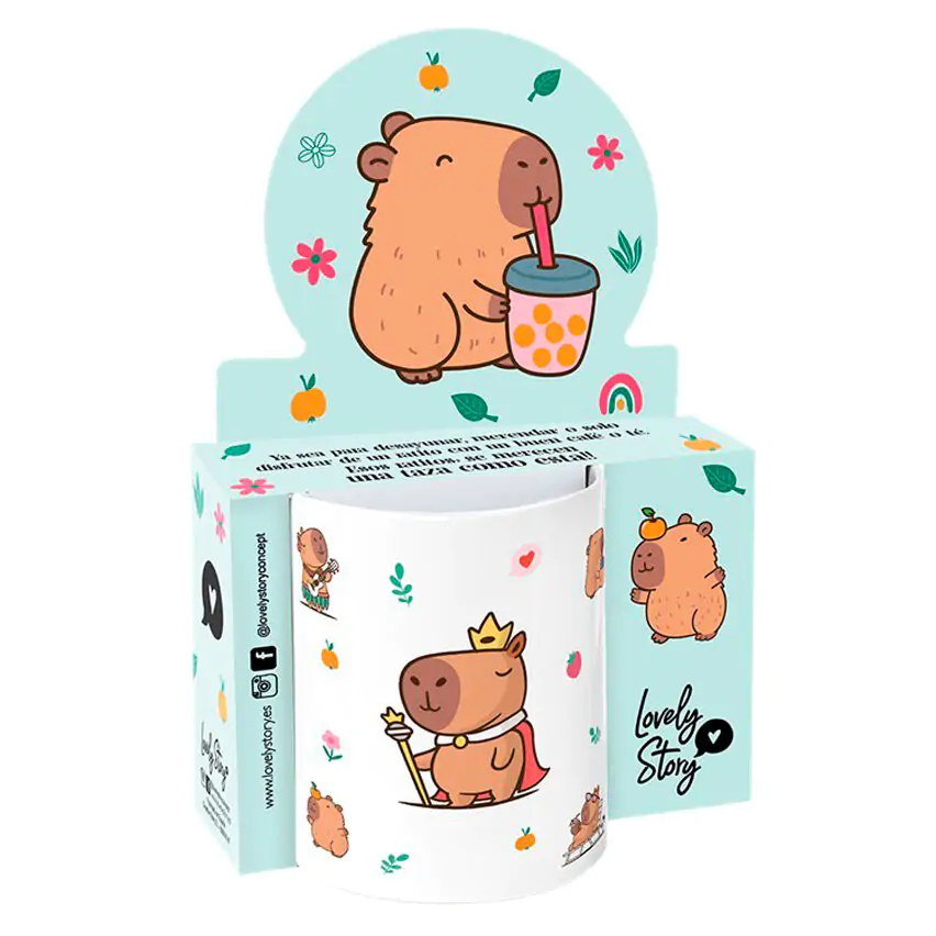 Capibara Majesty mug 330ml product photo