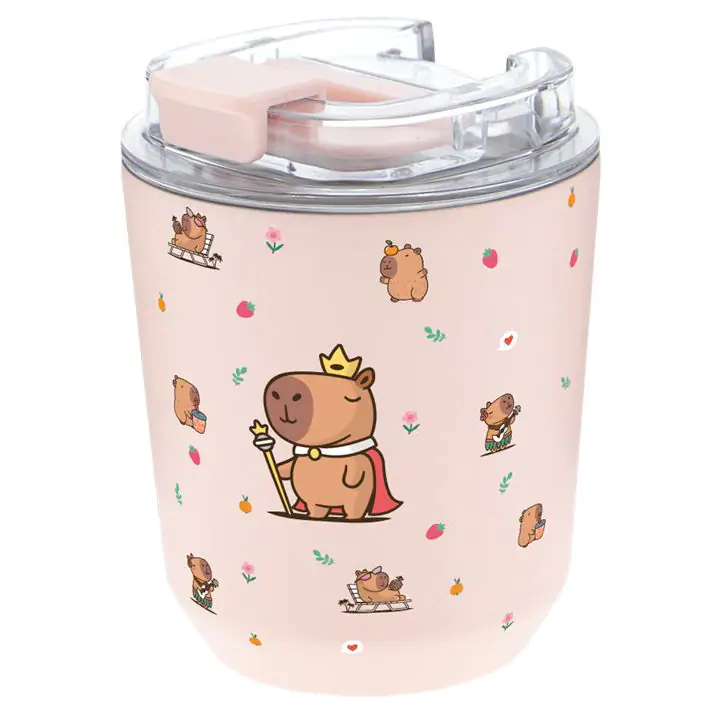 Capibara Majesty Thermos flask coffee 280ml product photo
