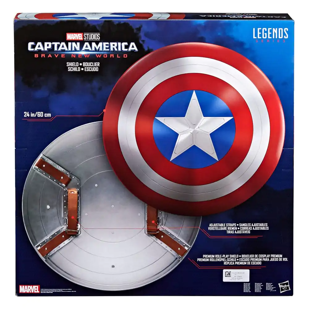 Captain America: Brave New World Marvel Legends Premium Role-Play Shield 60 cm product photo