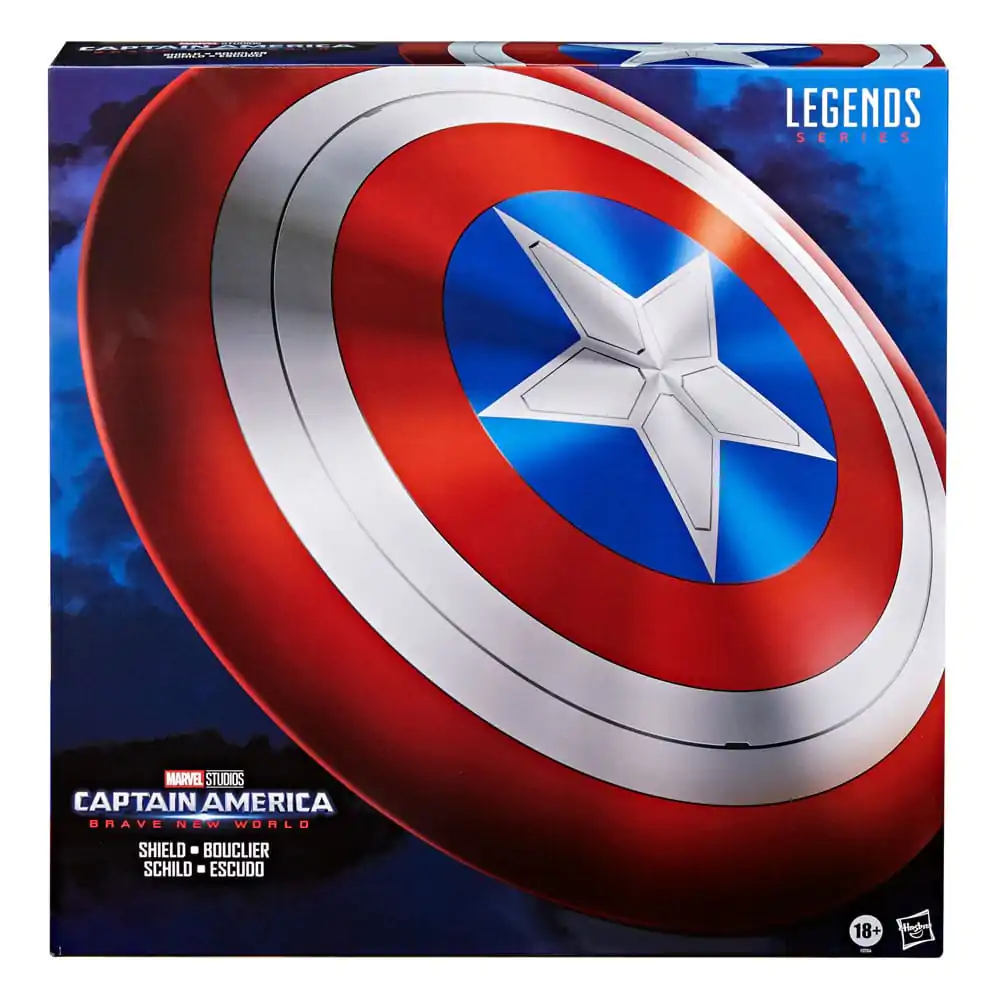 Captain America: Brave New World Marvel Legends Premium Role-Play Shield 60 cm product photo