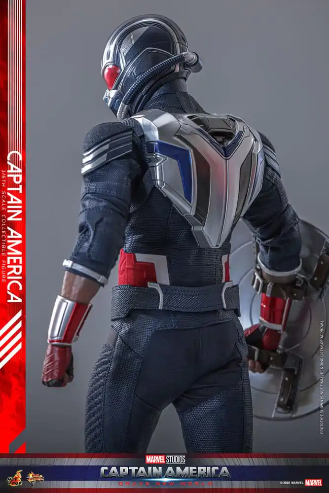 Captain America: Brave New World Movie Masterpiece Action Figure 1/6 Captain America 30 cm product photo