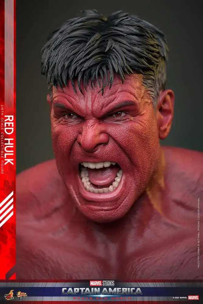 Captain America: Brave New World Movie Masterpiece Action Figure 1/6 Red Hulk 47 cm product photo