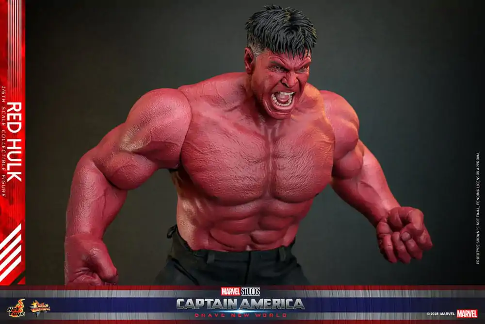 Captain America: Brave New World Movie Masterpiece Action Figure 1/6 Red Hulk 47 cm product photo