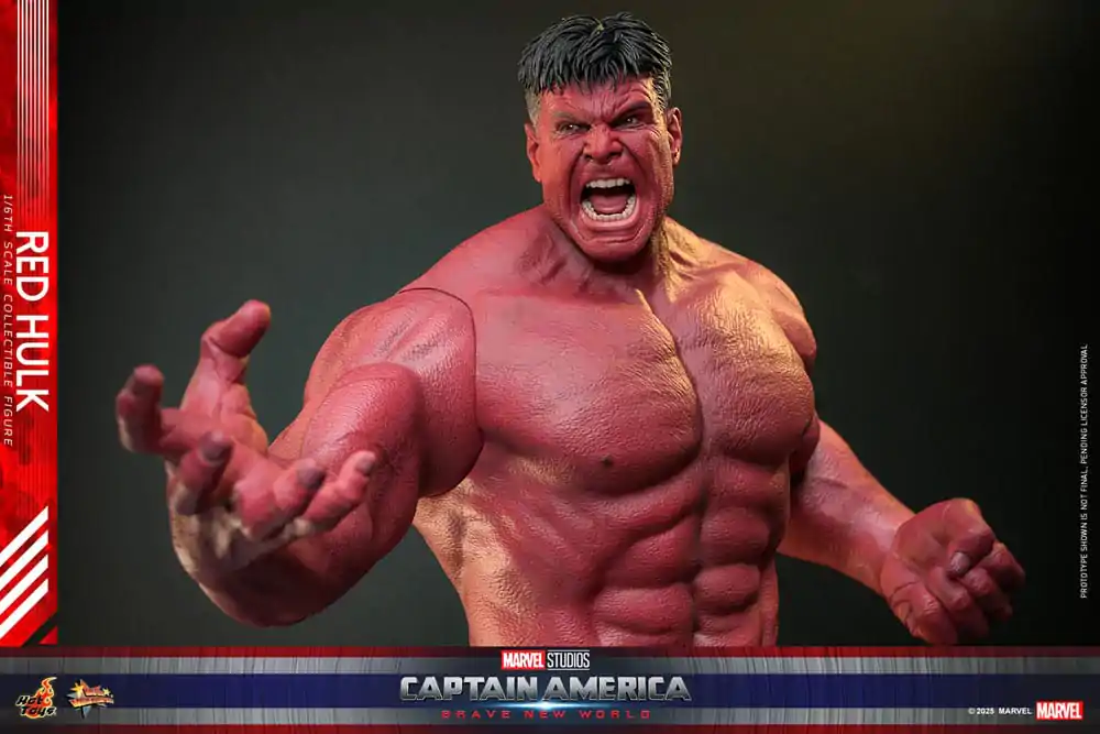 Captain America: Brave New World Movie Masterpiece Action Figure 1/6 Red Hulk 47 cm product photo