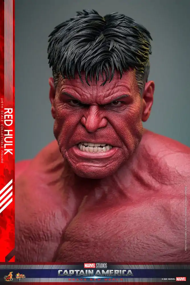 Captain America: Brave New World Movie Masterpiece Action Figure 1/6 Red Hulk 47 cm product photo