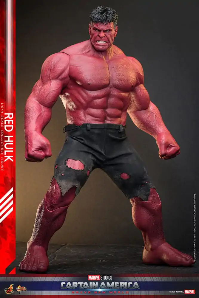 Captain America: Brave New World Movie Masterpiece Action Figure 1/6 Red Hulk 47 cm product photo