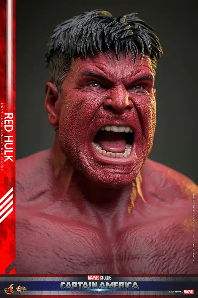 Captain America: Brave New World Movie Masterpiece Action Figure 1/6 Red Hulk 47 cm product photo