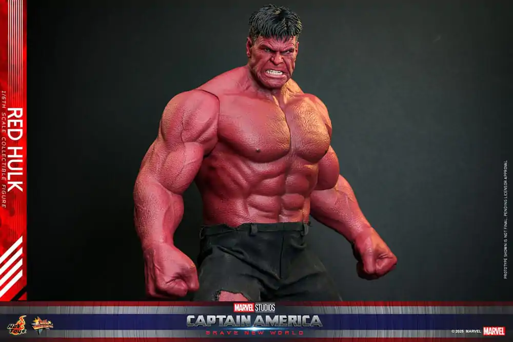 Captain America: Brave New World Movie Masterpiece Action Figure 1/6 Red Hulk 47 cm product photo