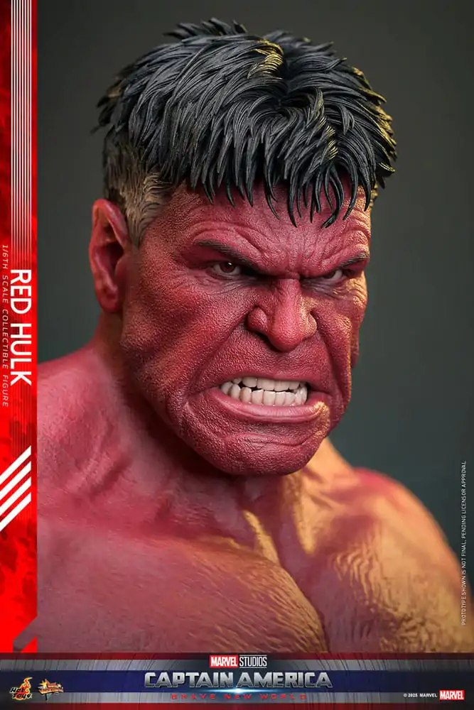 Captain America: Brave New World Movie Masterpiece Action Figure 1/6 Red Hulk 47 cm product photo