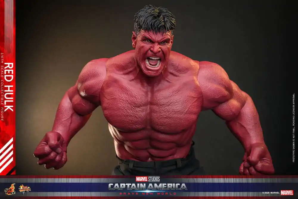 Captain America: Brave New World Movie Masterpiece Action Figure 1/6 Red Hulk 47 cm product photo