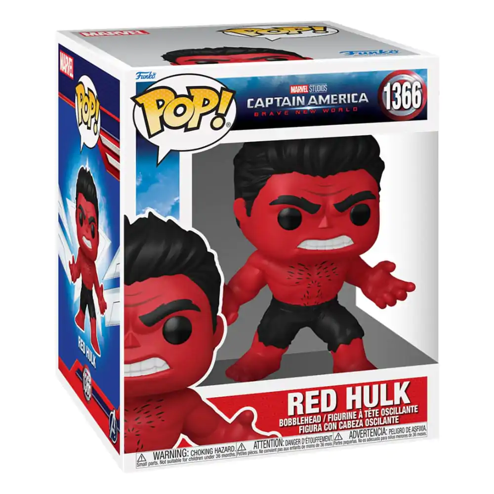 Captain America Brave New World Oversized Funko POP! Vinyl Figure Red Hulk 15 cm termékfotó