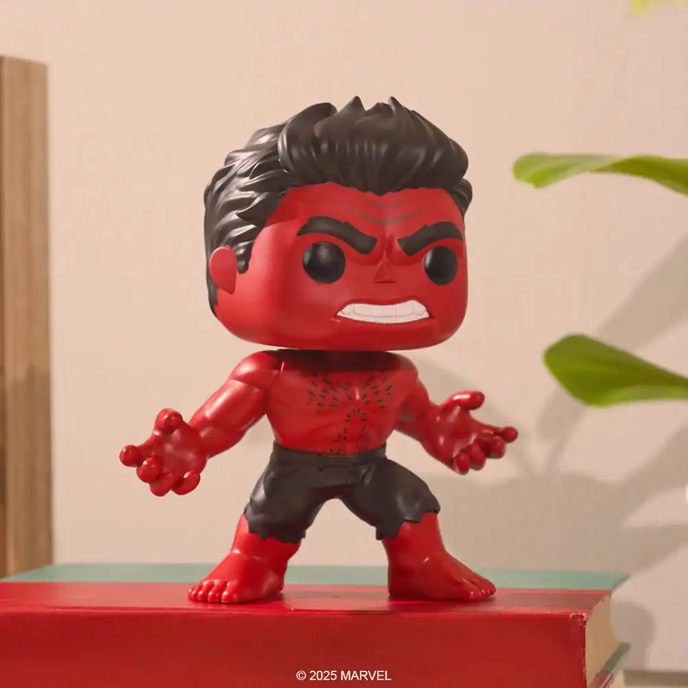 Captain America: Brave New World Super Sized Funko POP! Marvel Vinyl Figure Red Hulk (Retro) 15 cm product photo