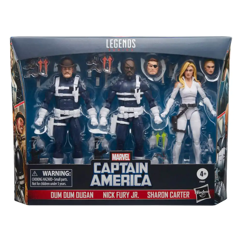 Captain America Marvel Legends Action Figure 3-Pack S.H.I.E.L.D. 15 cm termékfotó