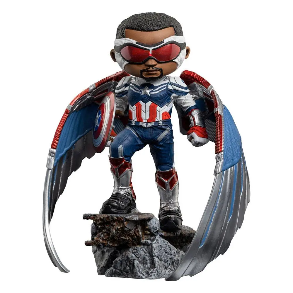 Captain America Mini Co. PVC Figure Sam Wilson 17 cm product photo
