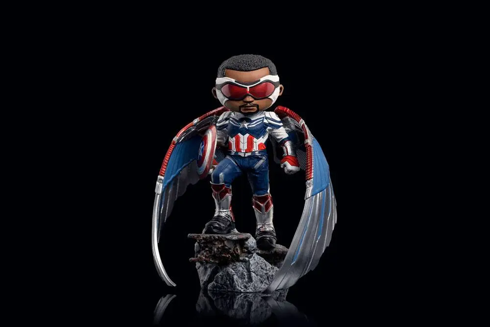 Captain America Mini Co. PVC Figure Sam Wilson 17 cm product photo