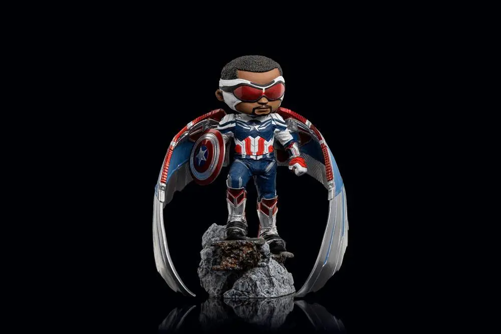 Captain America Mini Co. PVC Figure Sam Wilson 17 cm product photo