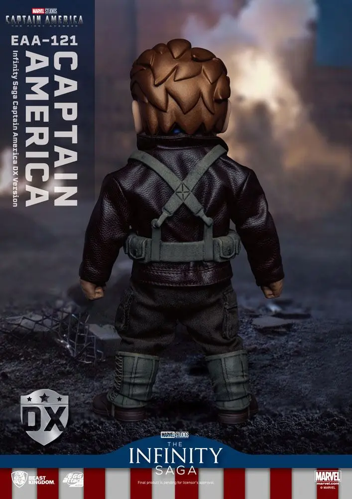 Captain America: The First Avenger Egg Attack Action Action Figure Captain America DX Version 17 cm termékfotó