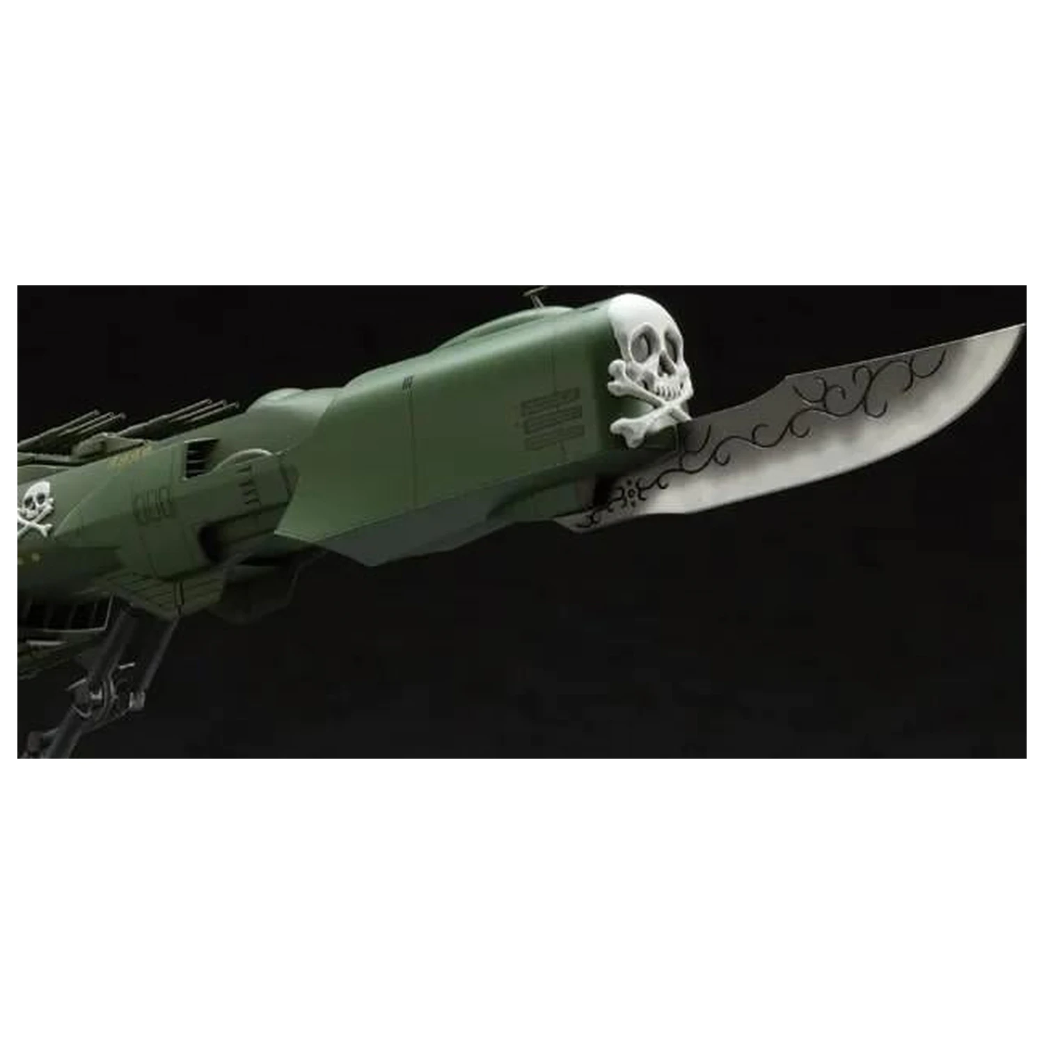 Captain Harlock Space Pirate Battleship Arcadia Model Kit 1/1500 product photo