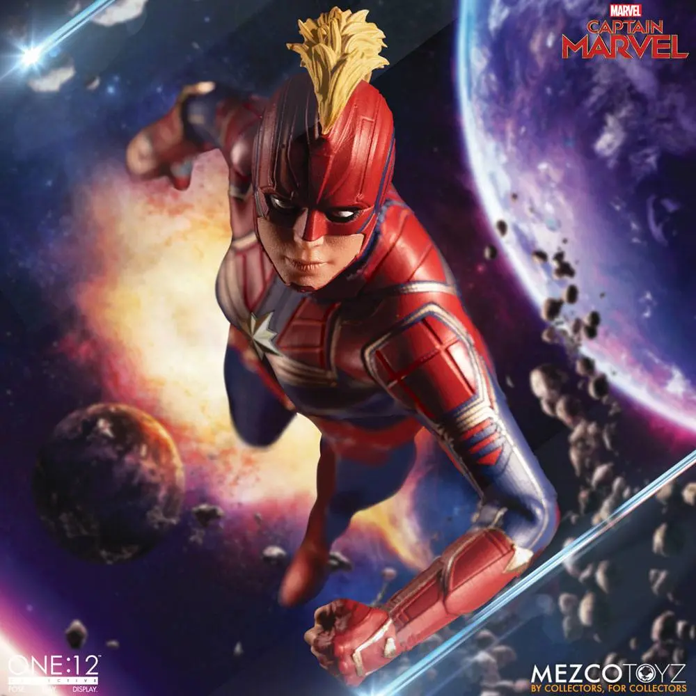 Captain Marvel Action Figure 1/12 Captain Marvel 16 cm product photo