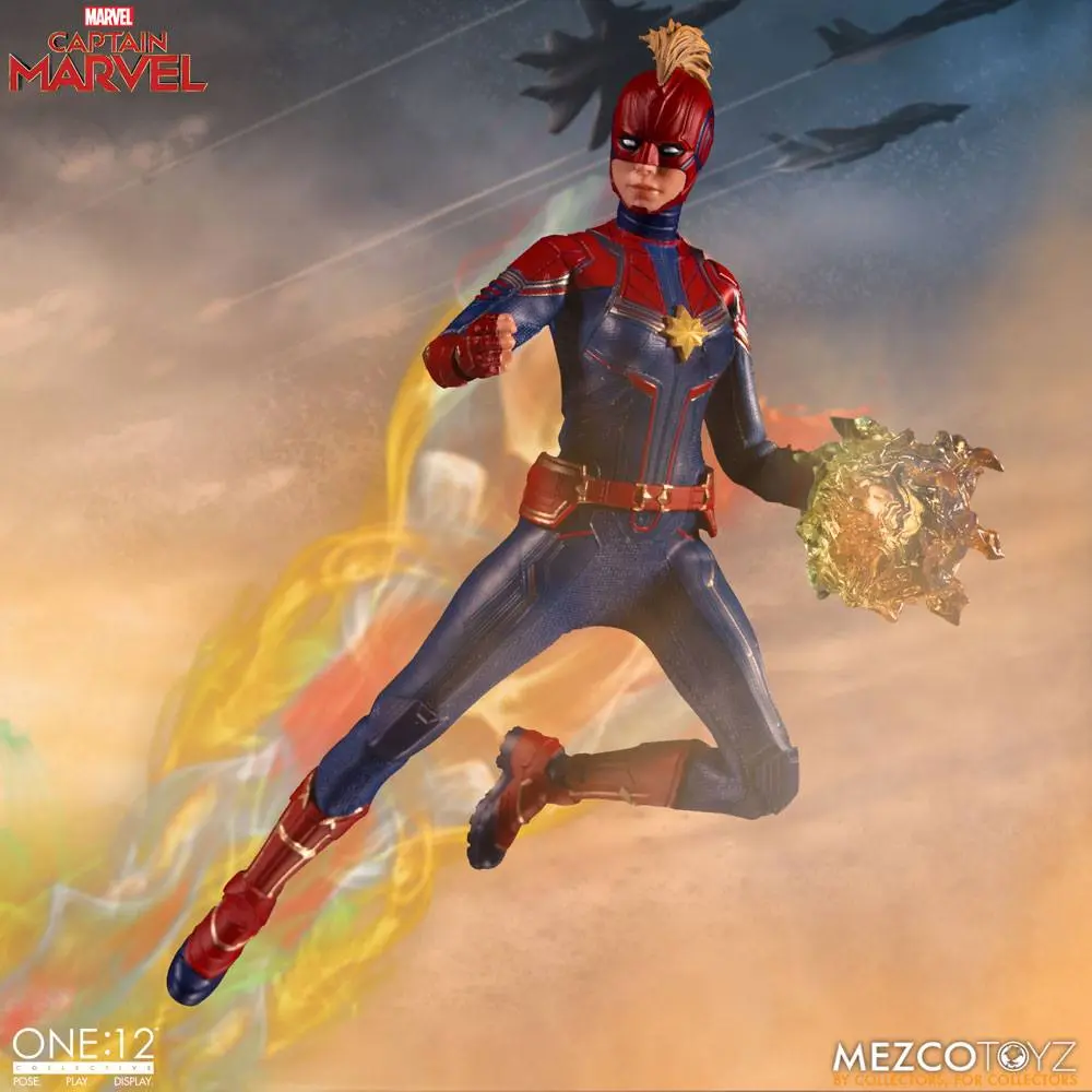Captain Marvel Action Figure 1/12 Captain Marvel 16 cm product photo