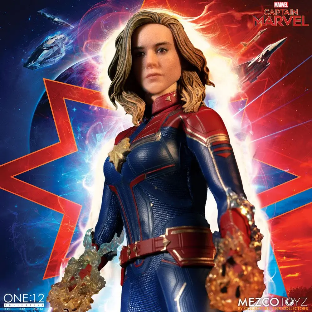 Captain Marvel Action Figure 1/12 Captain Marvel 16 cm product photo