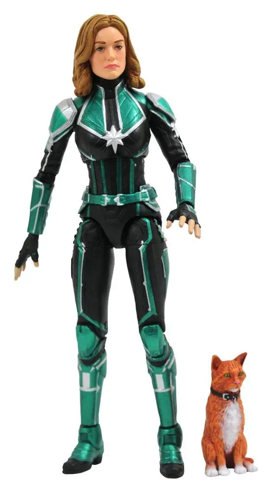 Captain Marvel Marvel Select Action Figure Captain Marvel Starforce Uniform 18 cm product photo