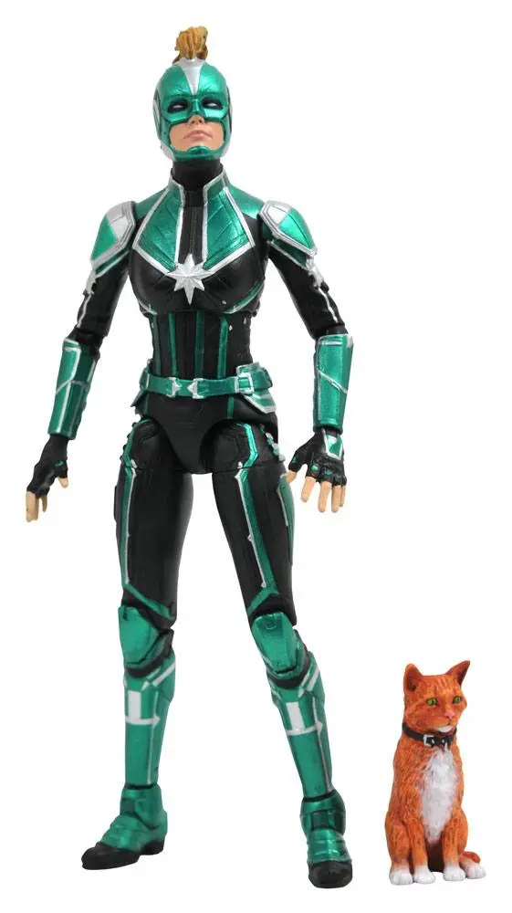 Captain Marvel Marvel Select Action Figure Captain Marvel Starforce Uniform 18 cm product photo