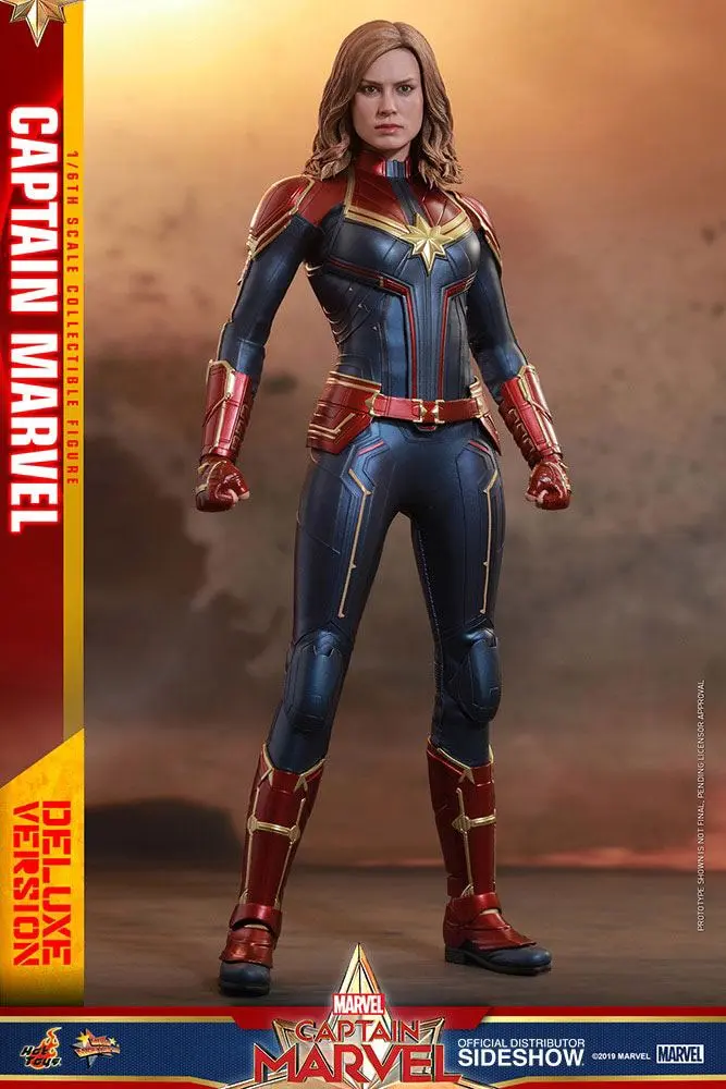 Captain Marvel Movie Masterpiece Action Figure 1/6 Captain Marvel Deluxe Ver. 29 cm product photo