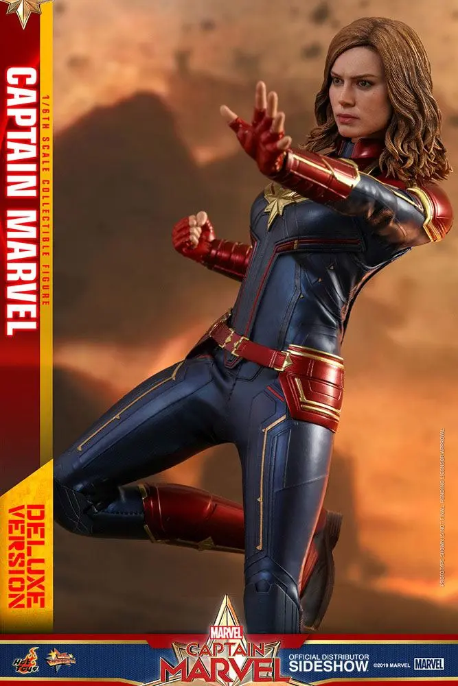 Captain Marvel Movie Masterpiece Action Figure 1/6 Captain Marvel Deluxe Ver. 29 cm product photo