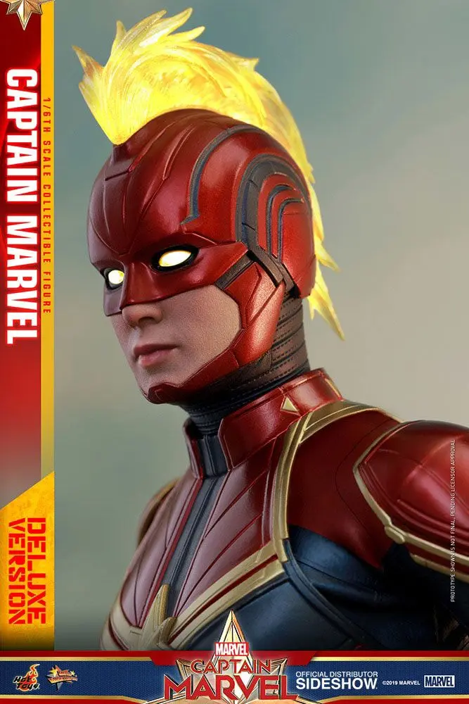 Captain Marvel Movie Masterpiece Action Figure 1/6 Captain Marvel Deluxe Ver. 29 cm product photo