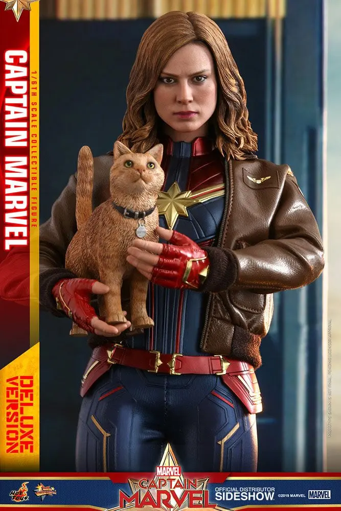 Captain Marvel Movie Masterpiece Action Figure 1/6 Captain Marvel Deluxe Ver. 29 cm product photo