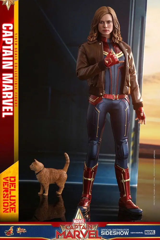 Captain Marvel Movie Masterpiece Action Figure 1/6 Captain Marvel Deluxe Ver. 29 cm product photo